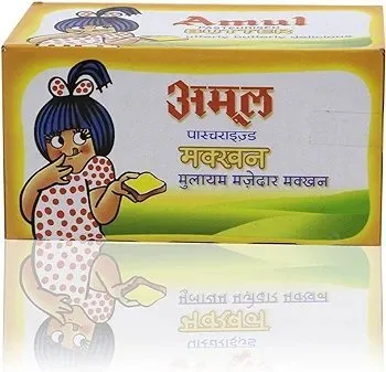 Amul Butter Pasteurised, 200 g