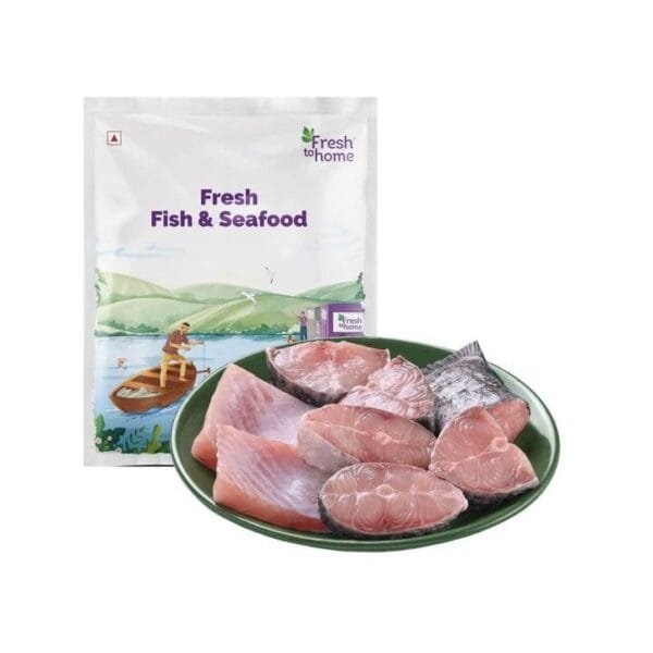 FreshToHome Rohu / Rui Fish (Bengali Cut without Head)  300gm