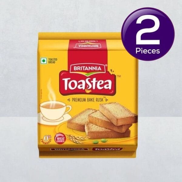 Britannia Toastea Premium Bake Rusk With Real Elaichi 250 gms