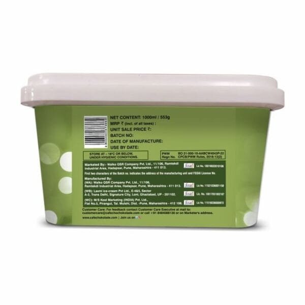 Cream Pot Dry Fruit Delight Net Qty: 1 L - Image 2