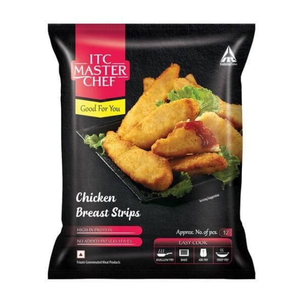 ITC Master Chef Chicken Breast Strips Net Qty: 500 g