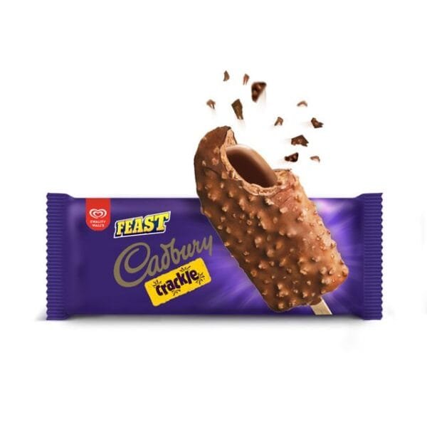 Kwality Wall's Feast Cadbury Crackle Stick Net Qty: 70 ml