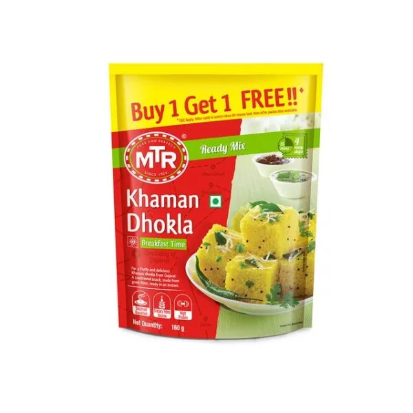 MTR Khaman Dhokla Ready Mix Net Qty: 160 g