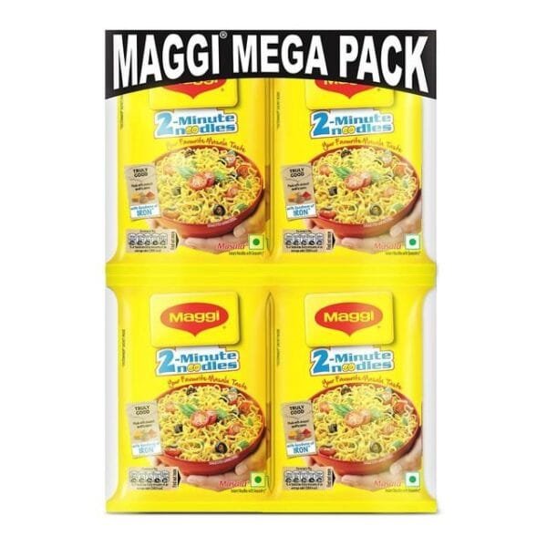 Maggi 2-Minute Noodles Masala Net Qty: 840g (12Units x 70g)