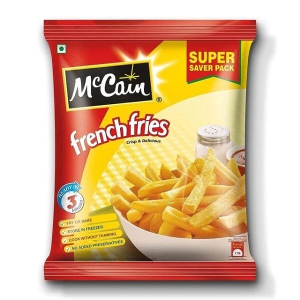 McCain French Fries Net Qty: 1.25 kg