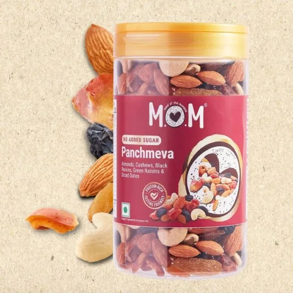 Mom Panchmeva dry fruits Net Qty: 405 g