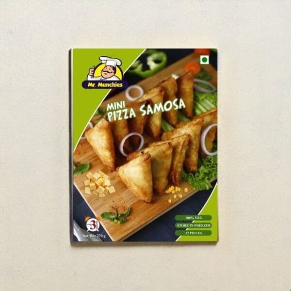 Mr. Munchies Pizza Samosa Net Qty: 270 g