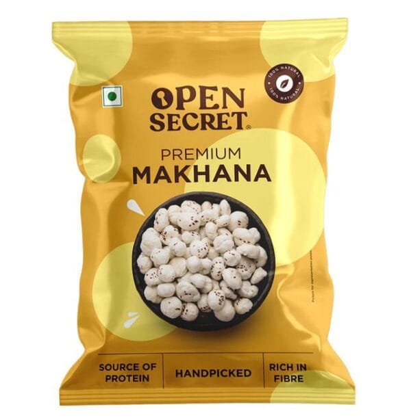 Open Secret Plain Makhana Net Qty: 200 g