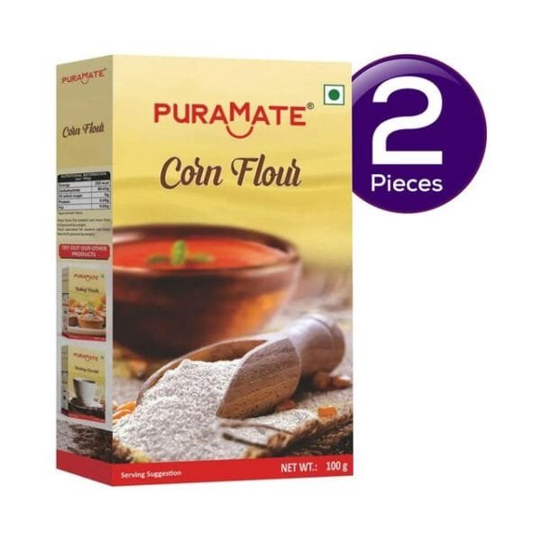 Puramate Corn Flour 100 gms Combo Net Qty: 100 g X 2