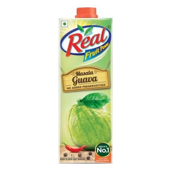 Real Masala Guava Juice 1 l Combo Net Qty: 1 L X 2