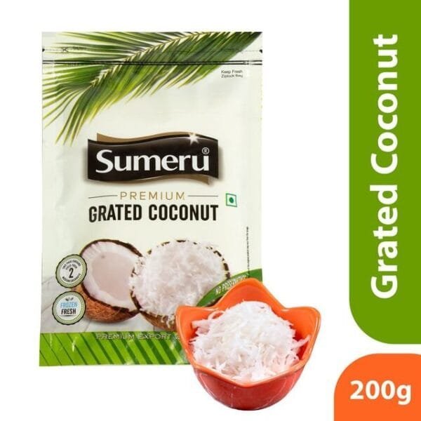 Sumeru Grated Coconut Net Qty: 200 g