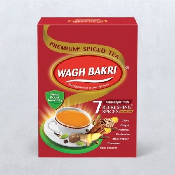 Wagh Bakri Premium Spiced Tea Net Qty: 500 g